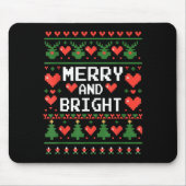 Tapis De Souris Funny I'm Trying To Feel Merry Xmas Bright Matchin (Devant)