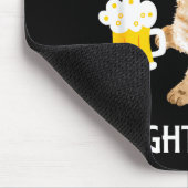 Tapis De Souris Funny Irish Beer Cat St Patricks Day Drinking With (Coin)