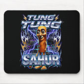 Tapis De Souris Funny Italian Brainrot Tung Tung Tung Sahur  (Devant)
