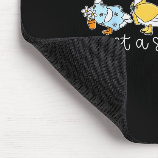 Tapis De Souris Funny Just A Silly Goose, Cute Goose Animal Lover (Coin)