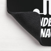 Tapis De Souris Funny Just Married , Fun Newlywed Gag For Men  (Coin)