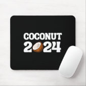 Tapis De Souris Funny Kamala Harris 2024 Statement Democrat Coconu (Avec souris)