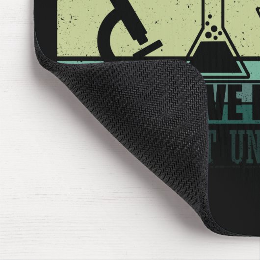 Tapis De Souris Funny lab tech cite laboratoire technicien humour (Coin)