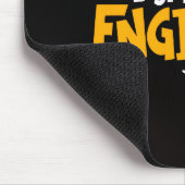 Tapis De Souris Funny “Last Minute Engineer” Mouse Pad (Coin)