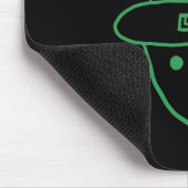 Tapis De Souris Funny Leprechaun Amateur Sketch meme Irish St Part (Coin)