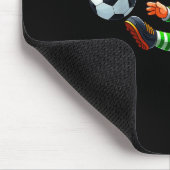 Tapis De Souris Funny Leprechaun Irish Soccer St Patricks Men Boy  (Coin)