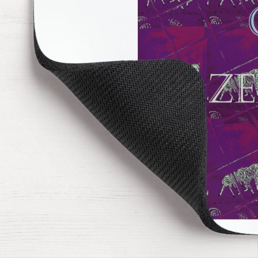 Tapis De Souris Funny Lets Go Zebra Hakuna Matata motif Design Co (Coin)