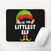 Tapis De Souris Funny Littlest Elf Matching Family Group Pj Christ (Avec souris)