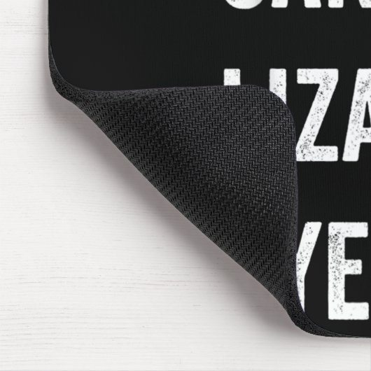 Tapis De Souris Funny Lizard Désolé Can't Lizards Bye Reptile Pet  (Coin)