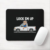 Tapis De Souris Funny Lock Em Up Private Property  (Avec souris)