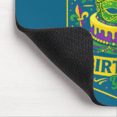 Tapis De Souris Funny Mardi Gras Birthday Y’all Cake Carnival Cele (Coin)