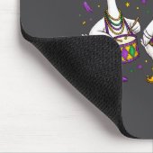 Tapis De Souris Funny Mardi Gras Carnival Silly Goose Mask Louisia (Coin)