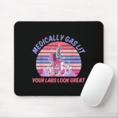 Tapis De Souris Funny Medically Gaslit Your Labs Look Great  (Avec souris)