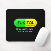 Tapis De Souris Funny Medication Gooditol Capsule Pharmacy Humor (Avec souris)