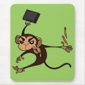 TAPIS DE SOURIS FUNNY MONKEY DE MOUSE VERTICALE (Devant)