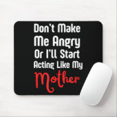 Tapis De Souris Funny Mother's Day  (Avec souris)