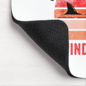 Tapis De Souris Funny Motivation Shark Quote, Sometimes Motivation (Coin)