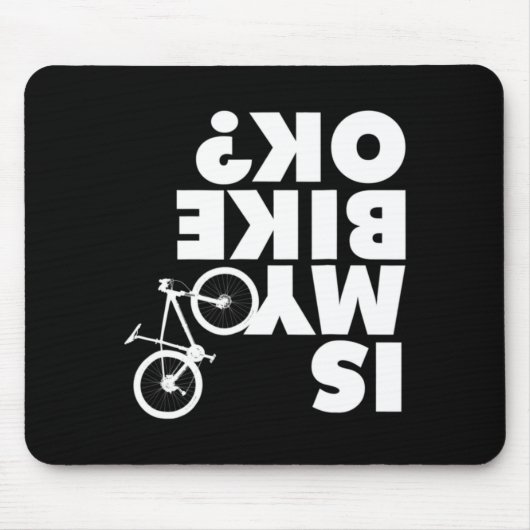 Tapis De Souris Funny Mountain Bike  (Devant)