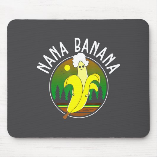Tapis De Souris Funny Nana Banana (Devant)