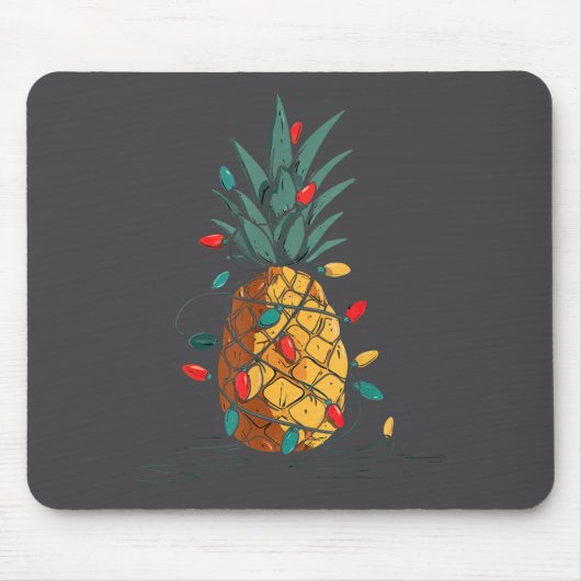 Tapis De Souris Funny Ne Christmas Graphics Lights Lover  (Devant)