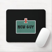 Tapis De Souris Funny New Guy Name Badge Tee For New Employees  (Avec souris)