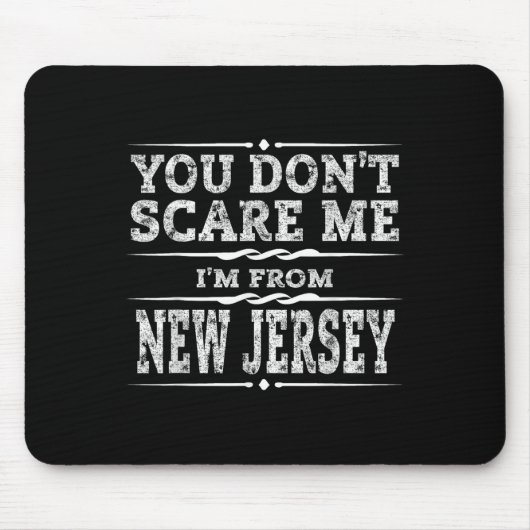 Tapis De Souris Funny New Jersey Home Garden State Gift (Devant)