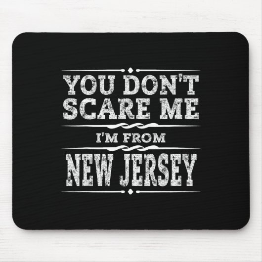 Tapis De Souris Funny New Jersey Home Garden State Gift (Devant)