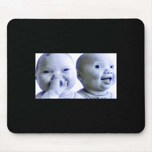 Tapis De Souris Funny Niche Baby Gen Z Meme Ai Viral Giggling Ai L (Devant)