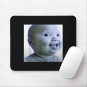 Tapis De Souris Funny Niche Baby Gen Z Meme Ai Viral Giggling Ai L (Avec souris)