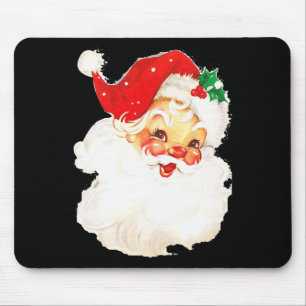Tapis De Souris Funny Noël Vintage Père Noël St Nicholas Toddler