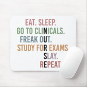 Tapis De Souris Funny Nursing School Student Future Nurse (Avec souris)