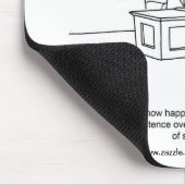 Tapis De Souris Funny Office Hummor Mouse Pad (Coin)