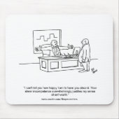 Tapis De Souris Funny Office Hummor Mouse Pad (Devant)