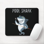 Tapis De Souris Funny Ol Shark Ol Players Billiard  (Avec souris)
