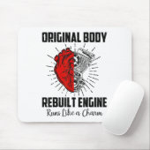 Tapis De Souris Funny Open Heart Chirurgie Récupération Survivant  (Avec souris)