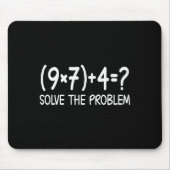 Tapis De Souris Funny Pemdas Elementary Math Teacher Brainrot 67 M (Devant)