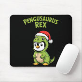 Tapis De Souris Funny Penguin T-rex Costume Christmas Kids Boys (Avec souris)