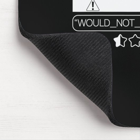 Tapis De Souris Funny People Are The Problem, Would Not Recommend  (Coin)