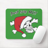Tapis De Souris Funny Père Noël Skull (Avec souris)