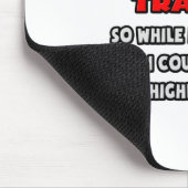 Tapis De Souris Funny Personal Trainer .. Très improbable (Coin)