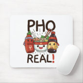 Tapis De Souris Funny Pho Threads Co. Fun Vietnamese Pho Noodle So (Avec souris)