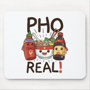 Tapis De Souris Funny Pho Threads Co. Fun Vietnamese Pho Noodle So