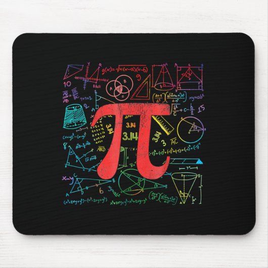 Tapis De Souris Funny Pi Day Math Equation Math Teacher Student Ge (Devant)