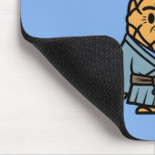 Tapis De Souris Funny Pineapple Sensei Master Samurai Illustration (Coin)