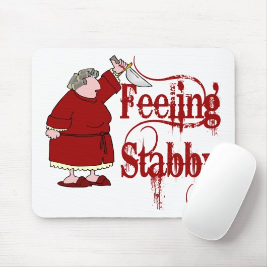 Tapis De Souris Funny PMS Stabby (Avec souris)