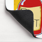 Tapis De Souris Funny Port Wine Cartoon Mouse Pad (Coin)