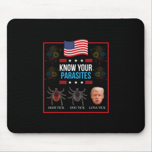 Tapis De Souris Funny President Donald Trump Parasite Lunatique T