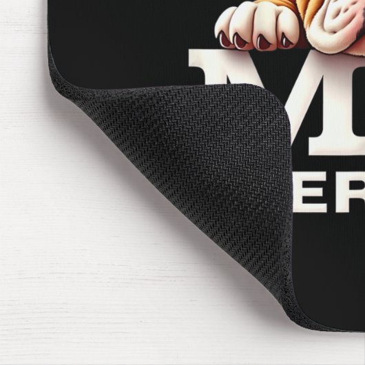 Tapis De Souris Funny Puppy My Therast English Bulldog Dog (Coin)