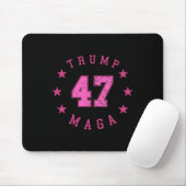 Tapis De Souris Funny Qr 45 47 Trump Inauguration 2025 Code de dan (Avec souris)