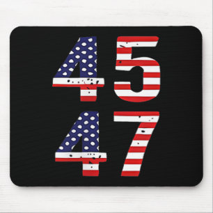 Tapis De Souris Funny Qr Président Trump Code de danse Trump 45_47